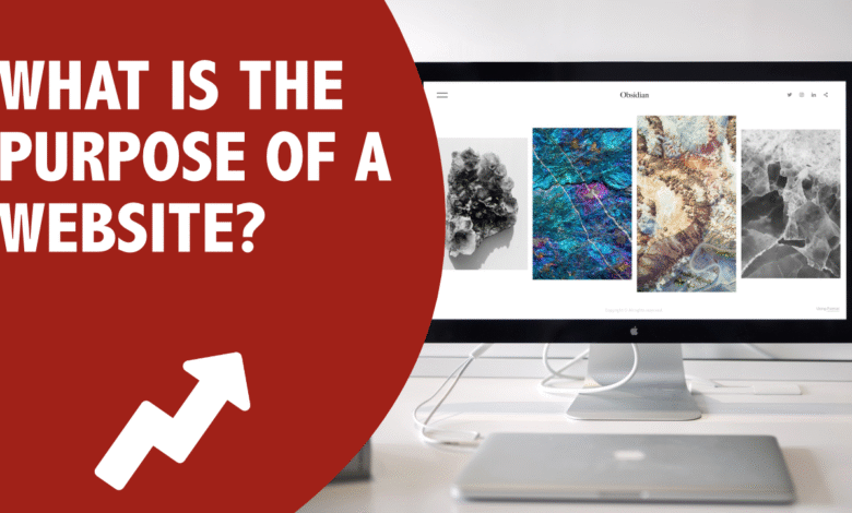 purpose of a website