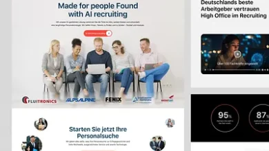 recruitment agency website design